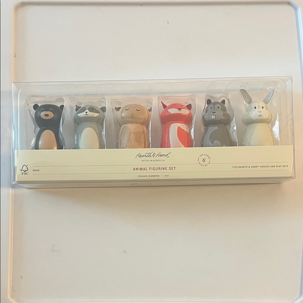 Hearth & Hand Multicolor Animal Figurine Set